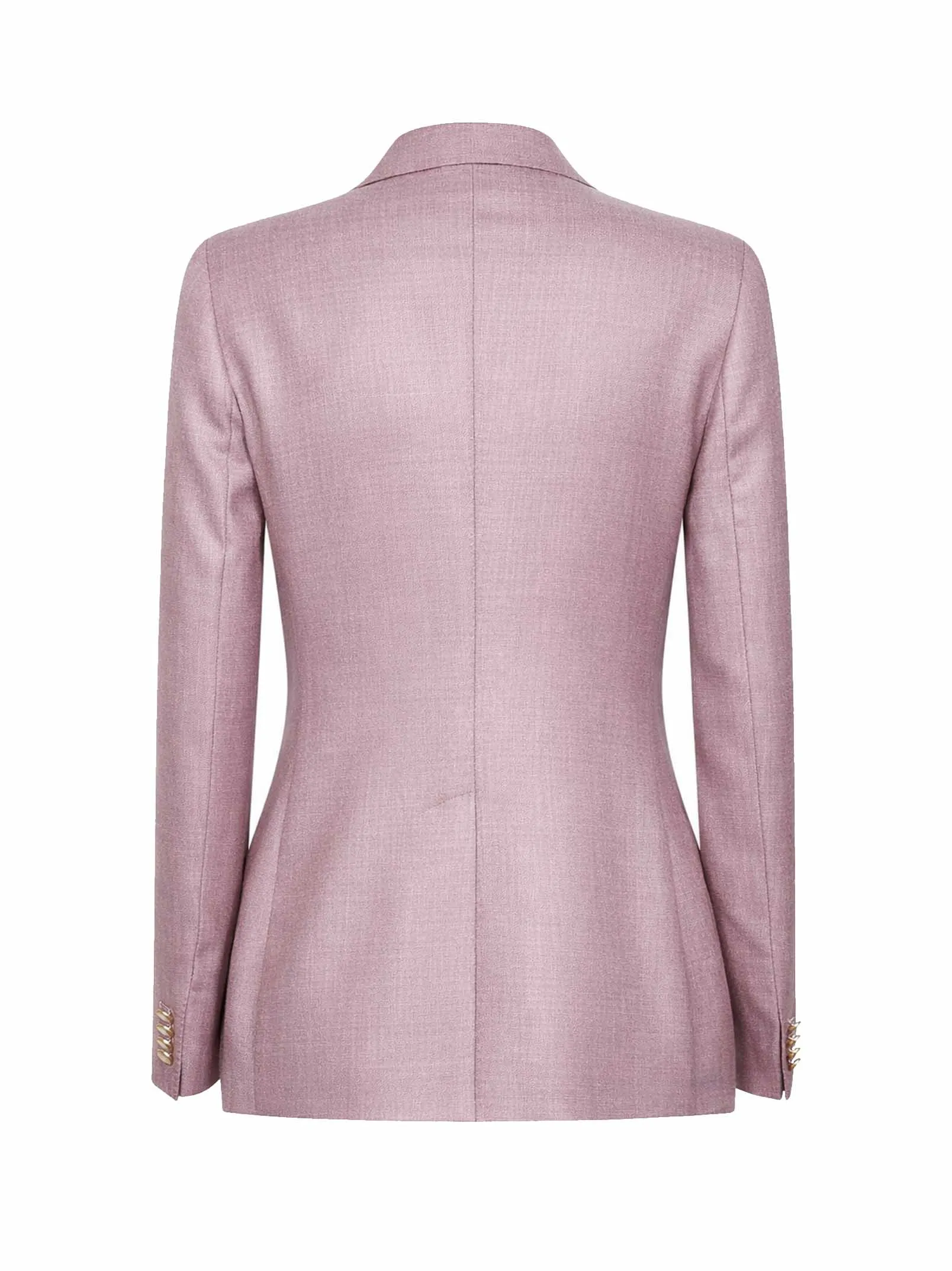 Double-Breasted Blazer Pink Virgin Wool sold by Lord & Taylor product image thumbnail 2