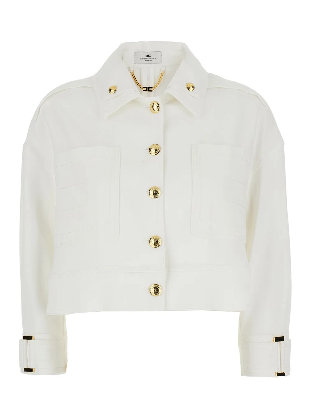 Jacket Stretch Viscose White sold by Lord & Taylor