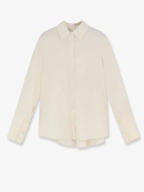 Stretch Silk Shirt made by MaxMara