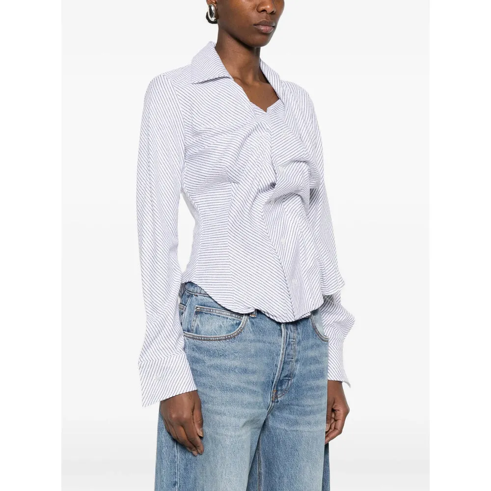 Shirt White/Blue sold by Lord & Taylor product image thumbnail 4