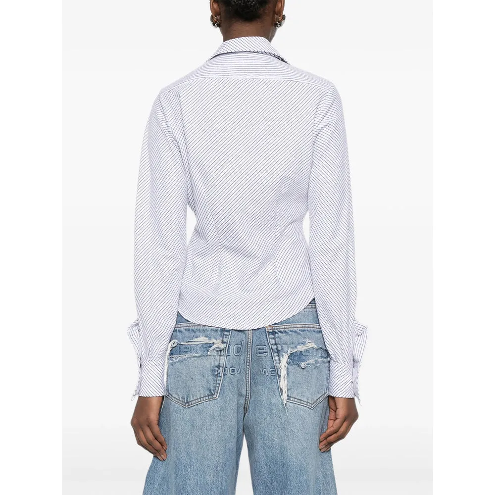 Shirt White/Blue sold by Lord & Taylor product image thumbnail 5