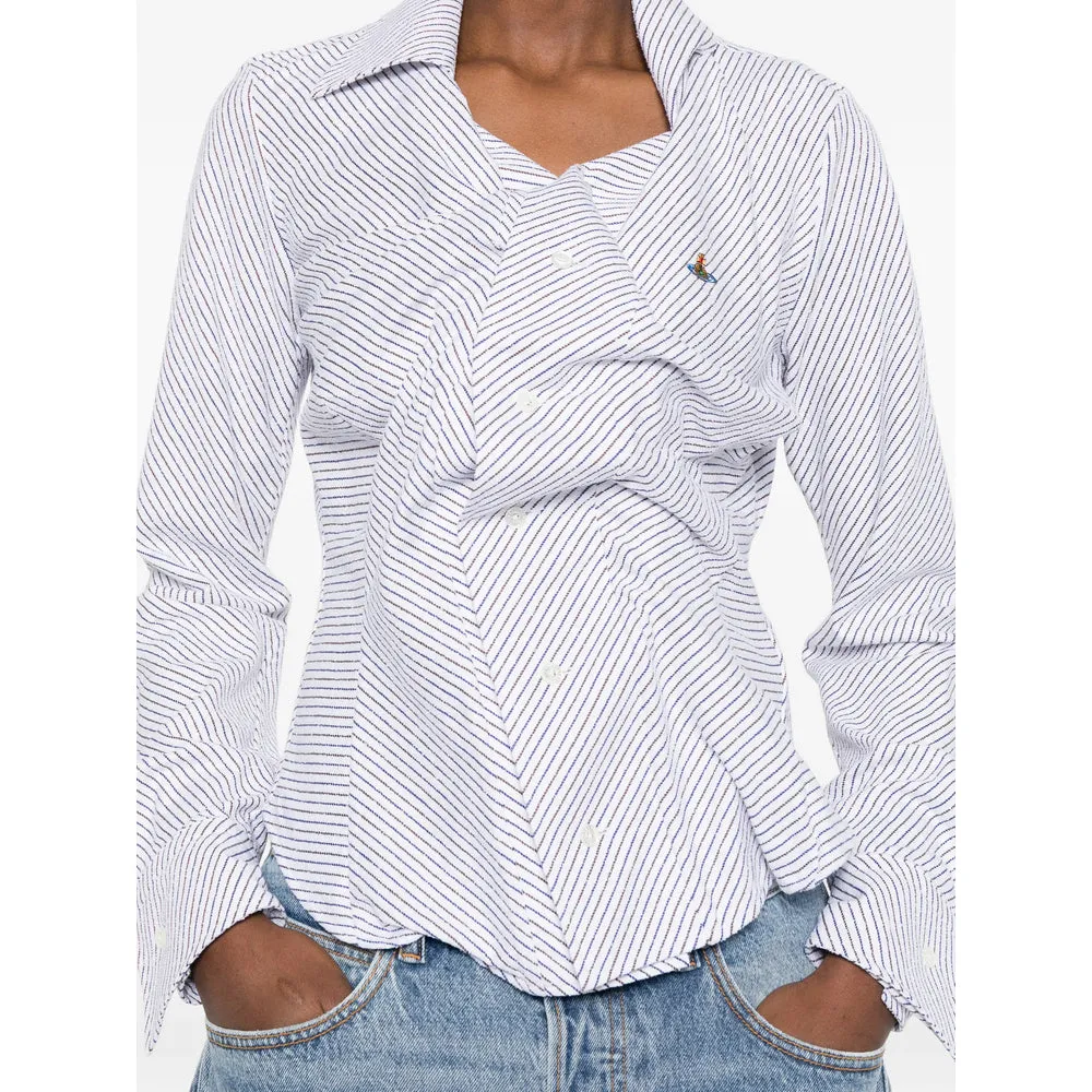 Shirt White/Blue sold by Lord & Taylor product image thumbnail 3