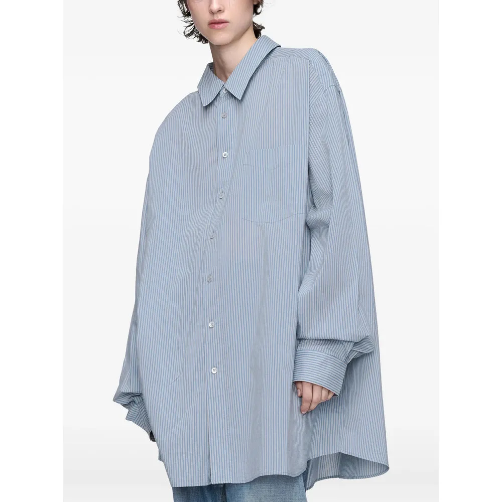 Light Blue Striped Shirt with Pocket sold by Lord & Taylor product image thumbnail 2