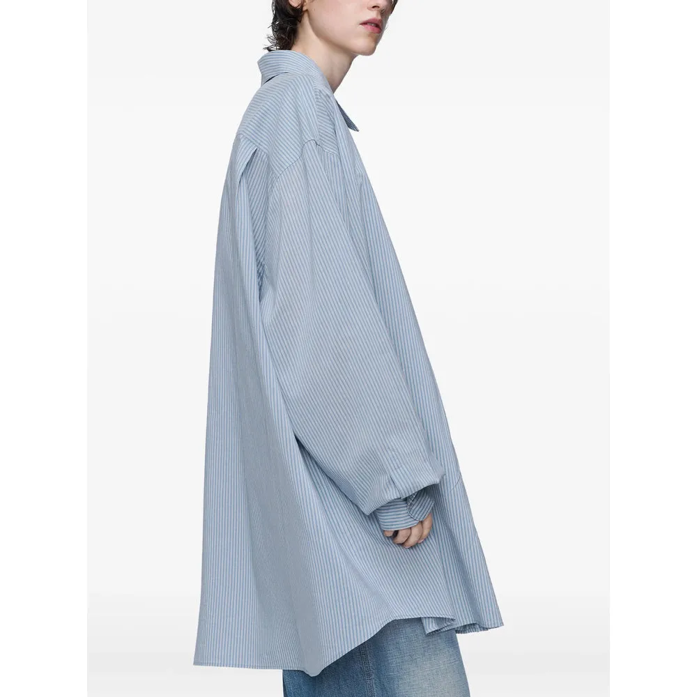 Light Blue Striped Shirt with Pocket sold by Lord & Taylor product image thumbnail 4