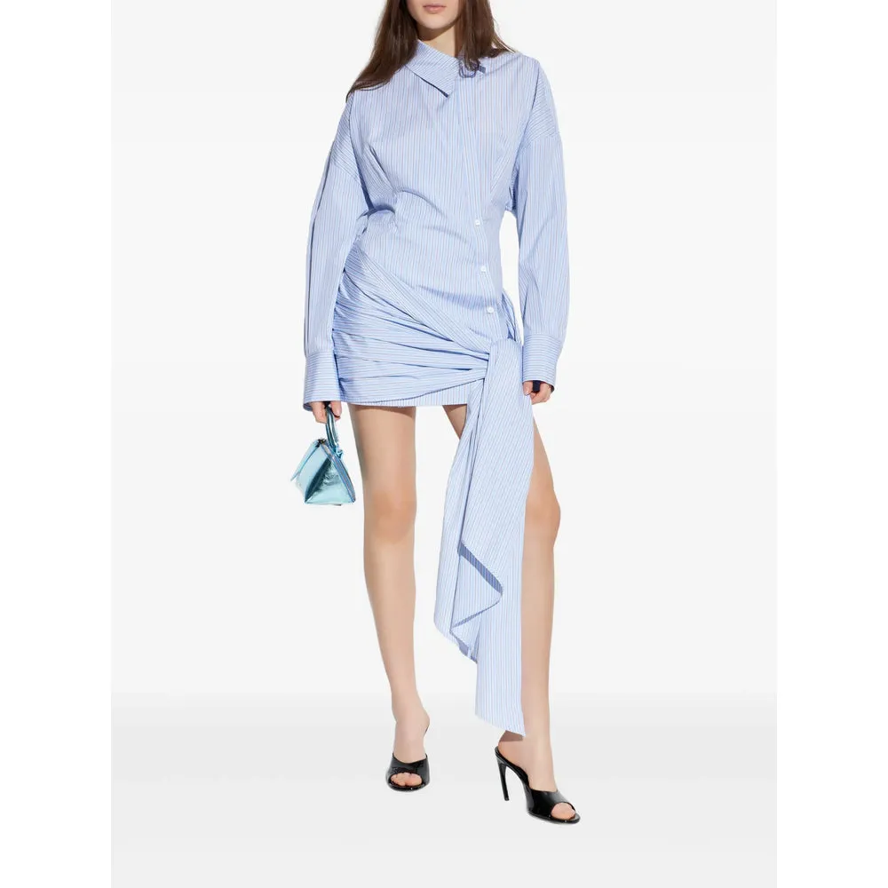 Blue Striped Dress with Knot Detail sold by Lord & Taylor product image thumbnail 2