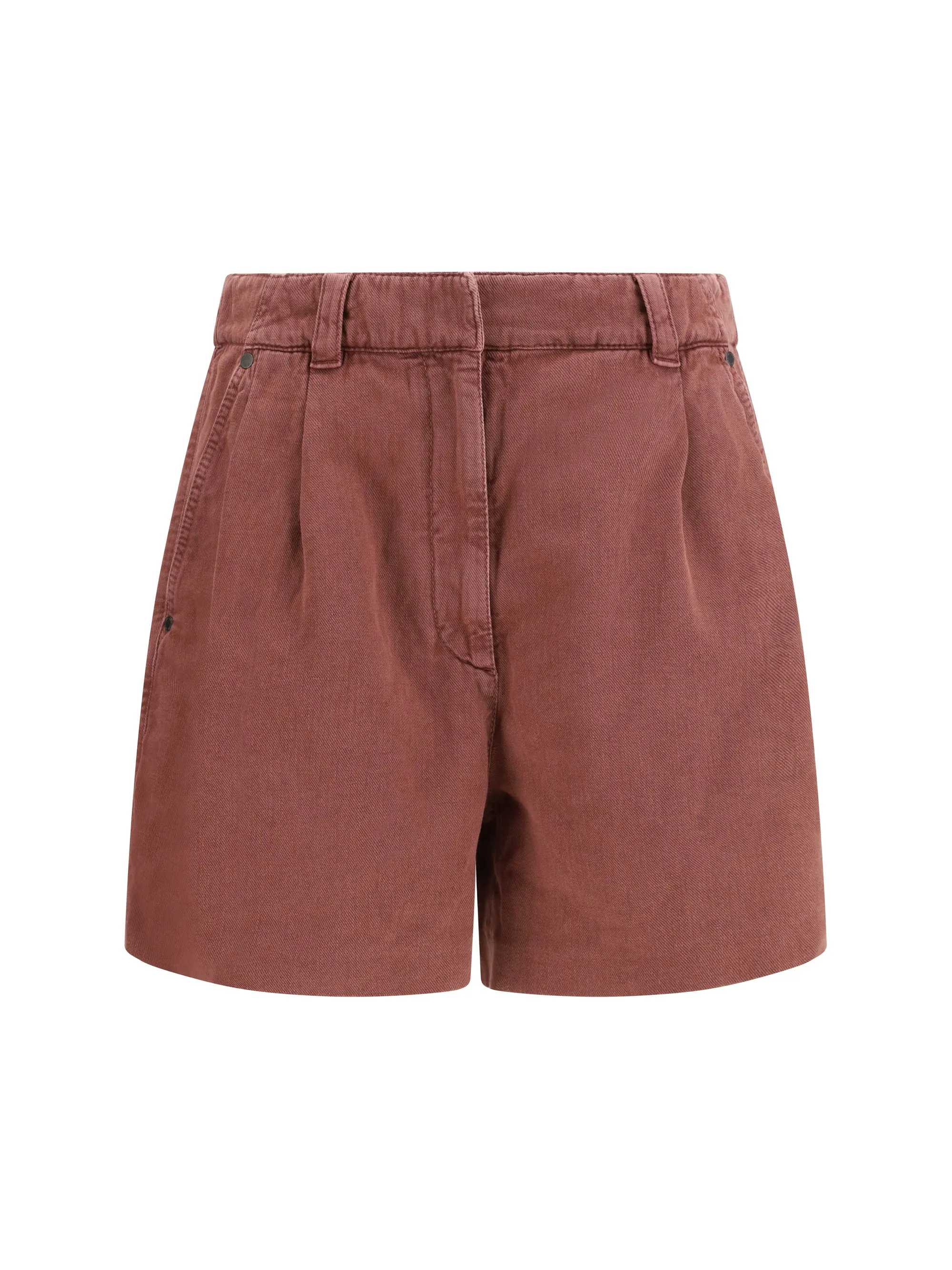 Linen Shorts Red Pear sold by Lord & Taylor