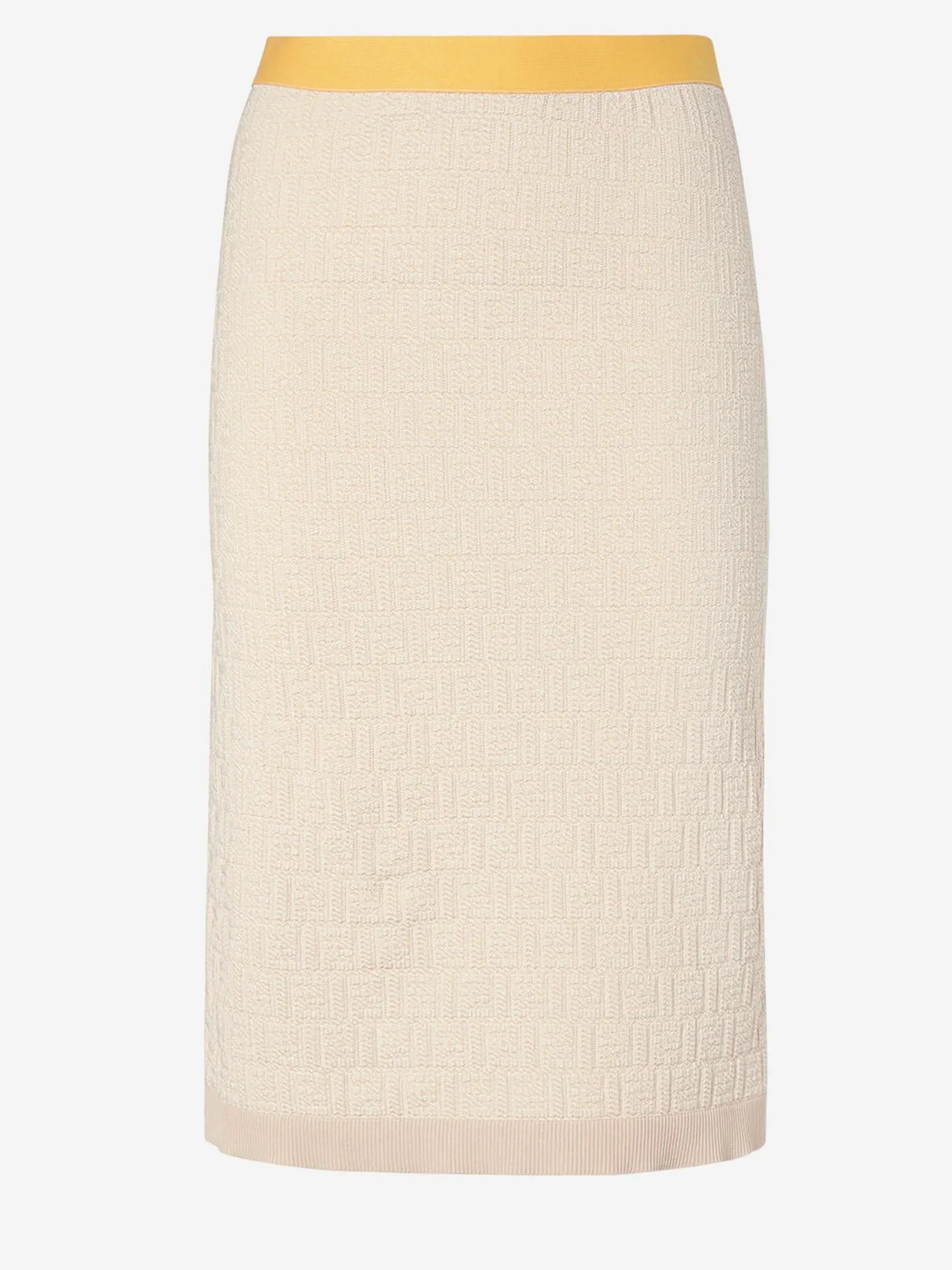 Skirt in Cotton and Silk, Beige sold by Lord & Taylor