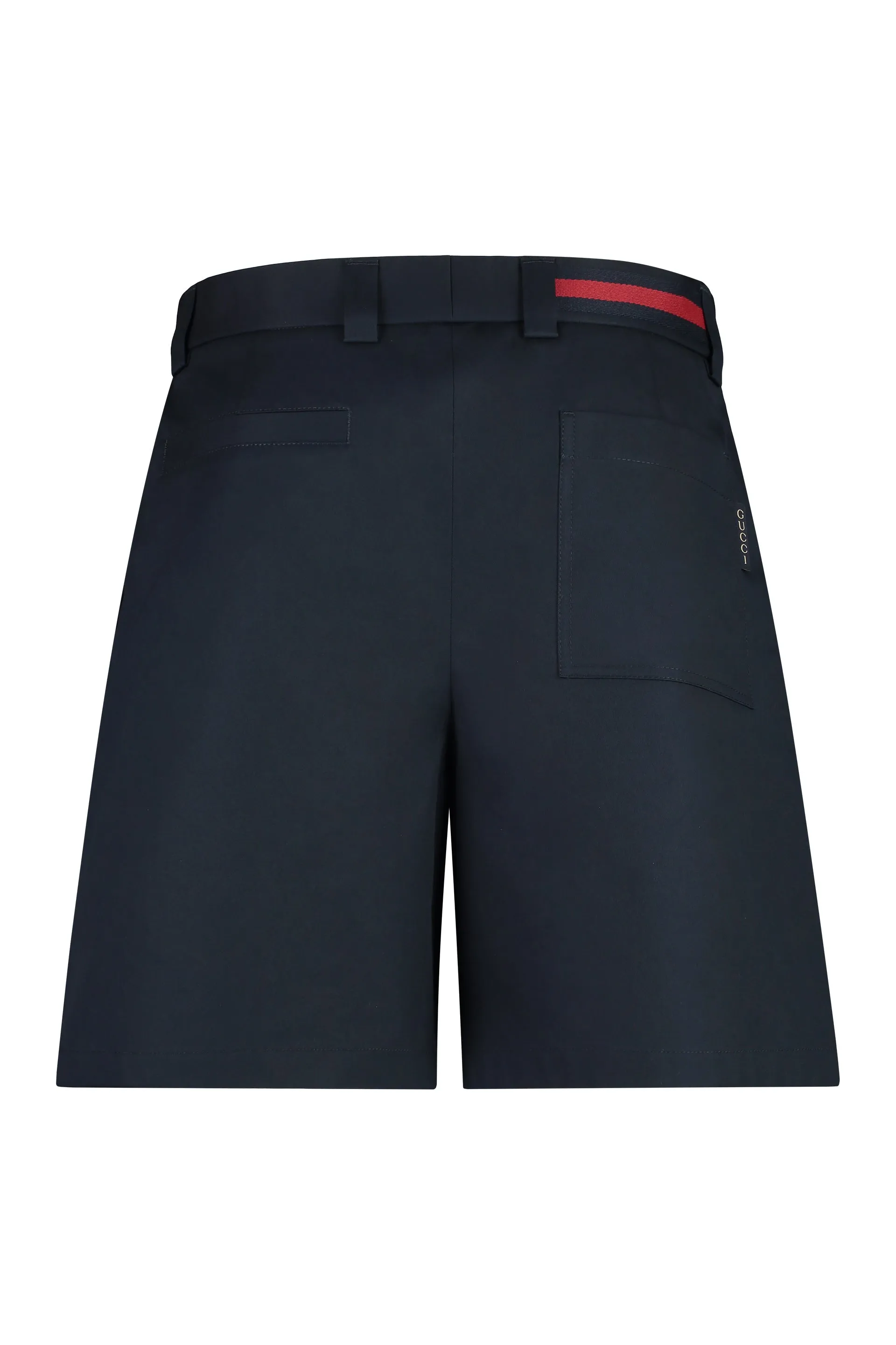 Cotton Bermuda Shorts in Blue sold by Lord & Taylor product image thumbnail 2