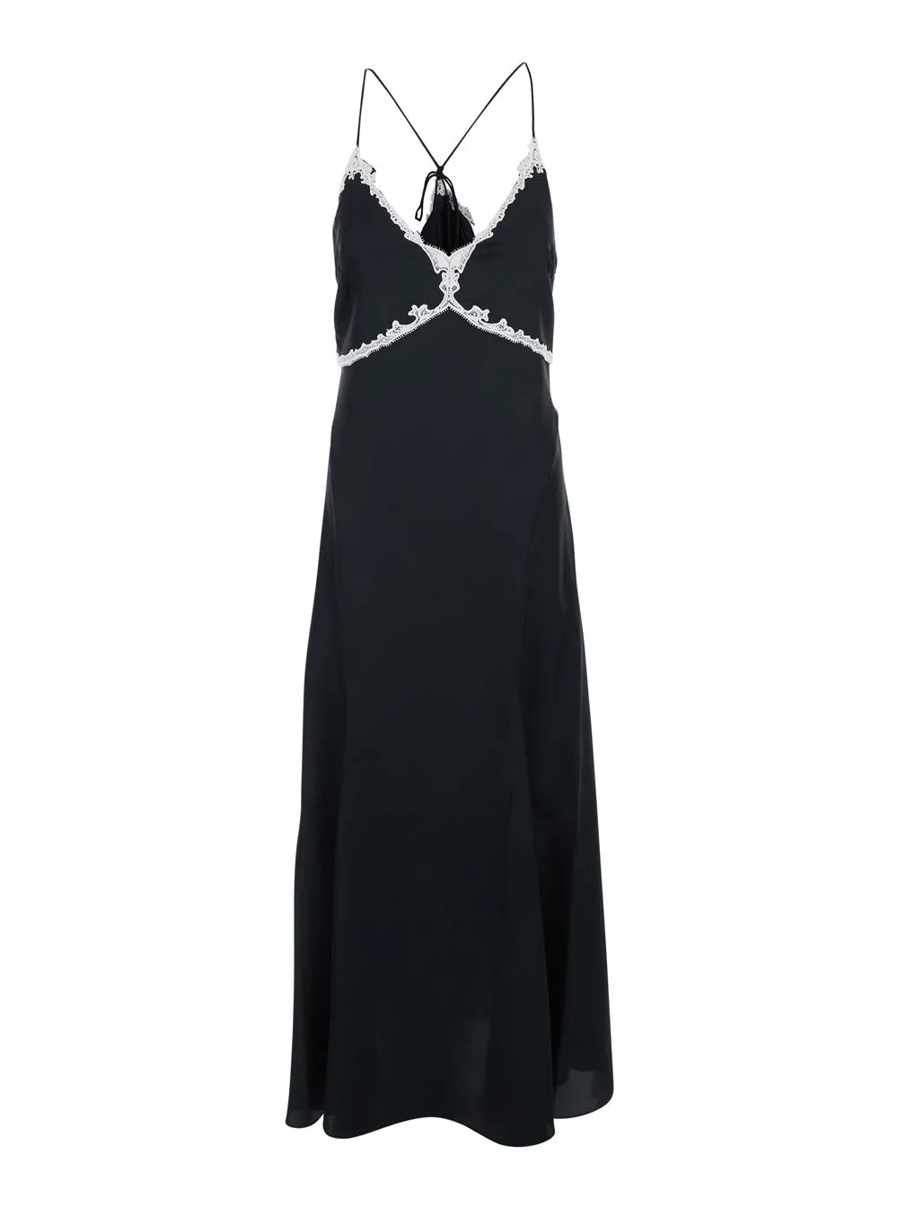 Dress Albino Fluid Twill Black sold by Lord & Taylor