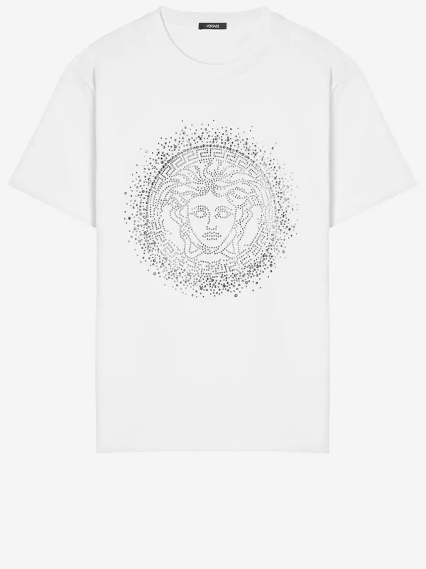 Cotton T-Shirt made by Versace