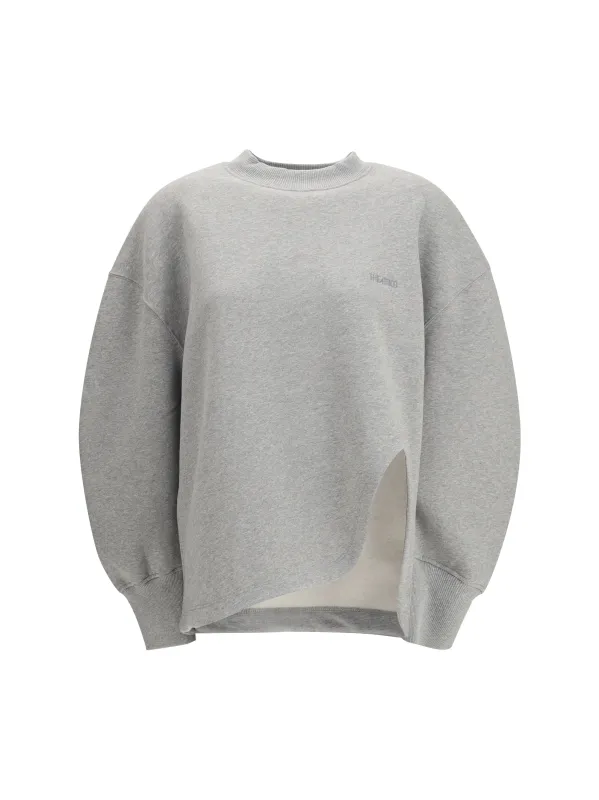 Sweatshirt Melange Grey made by The Attico