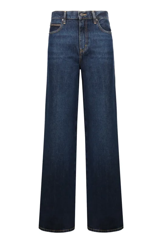 Jeans Wide-Leg Blue made by Frame Denim