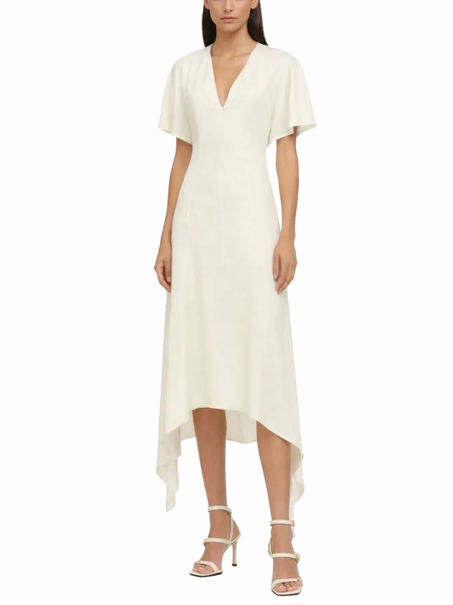 V-Neck Midi Dress sold by Lord & Taylor product image thumbnail 3