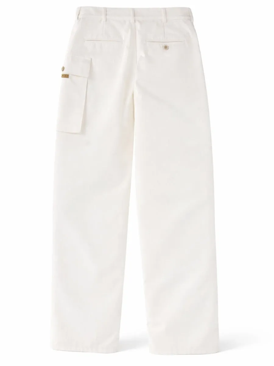 Cargo Pocket Pants in White sold by Lord & Taylor product image thumbnail 2