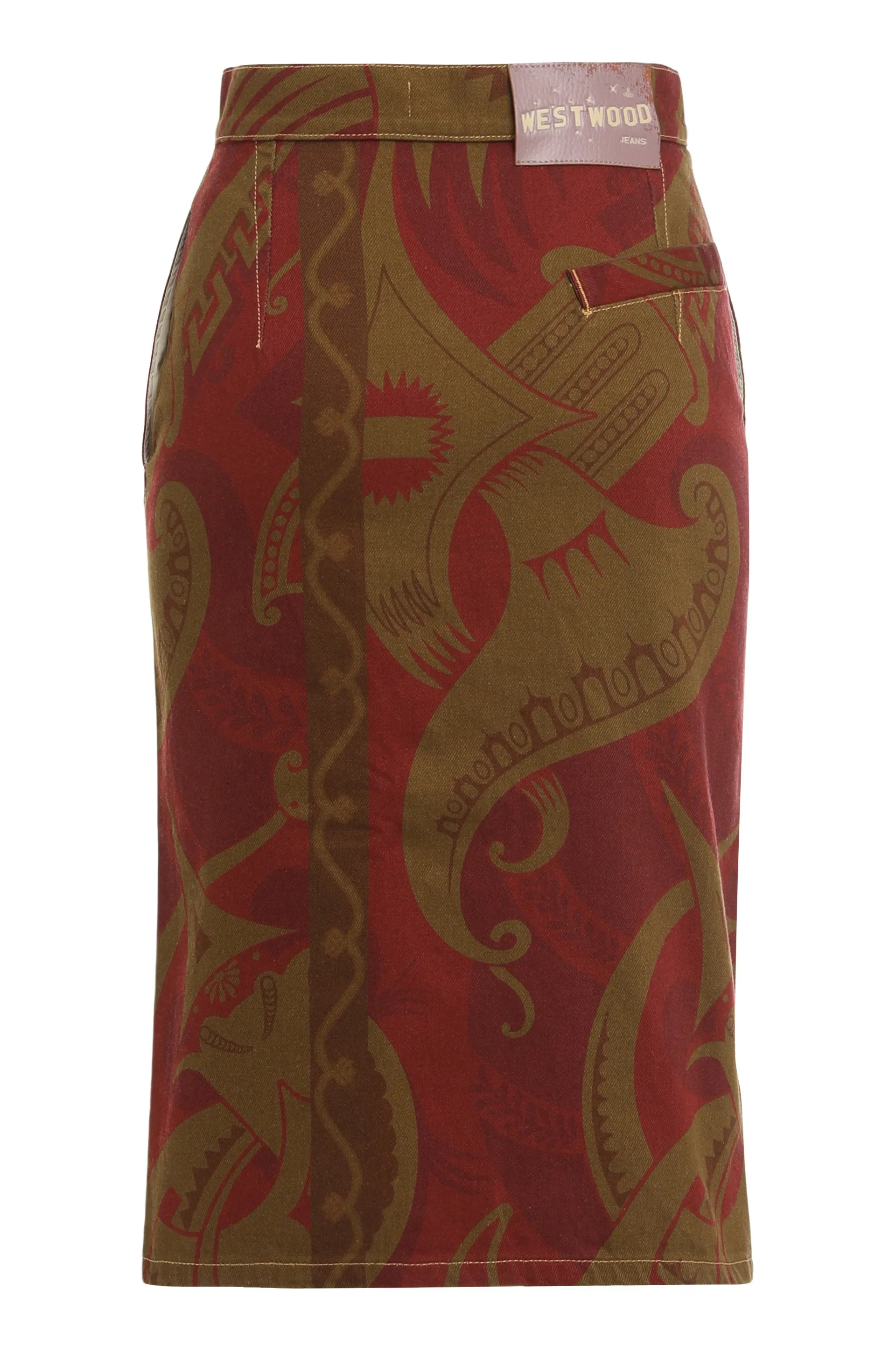 Printed Cotton Midi Skirt sold by Lord & Taylor product image thumbnail 2