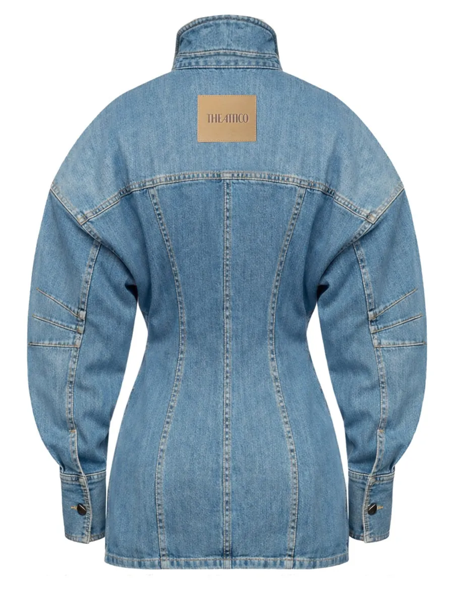 Denim Mini Dress sold by Lord & Taylor product image thumbnail 2