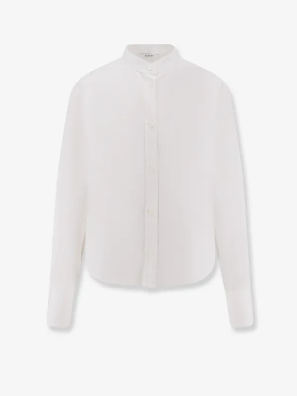 Open Back Cotton Shirt made by Givenchy