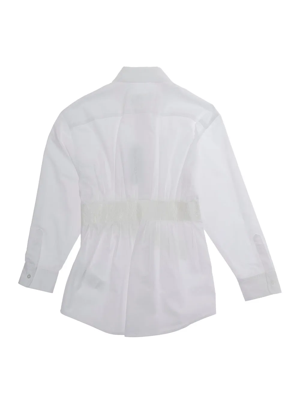 Shirt with Pointed Collar, White sold by Lord & Taylor product image thumbnail 2
