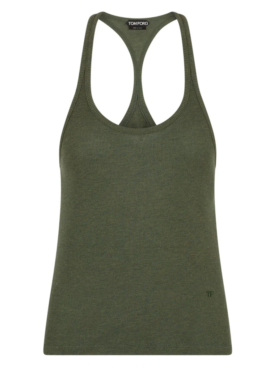 Logo Slim Fit Top sold by Lord & Taylor