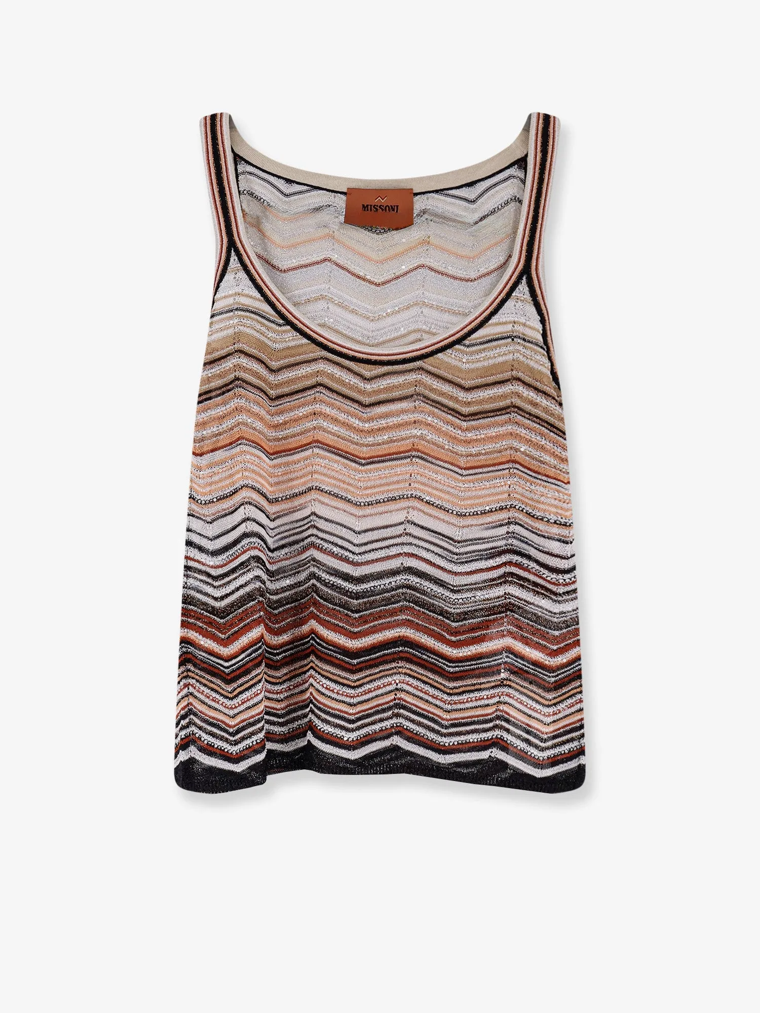 Viscose Tank Top with Chevron Pattern sold by Lord & Taylor