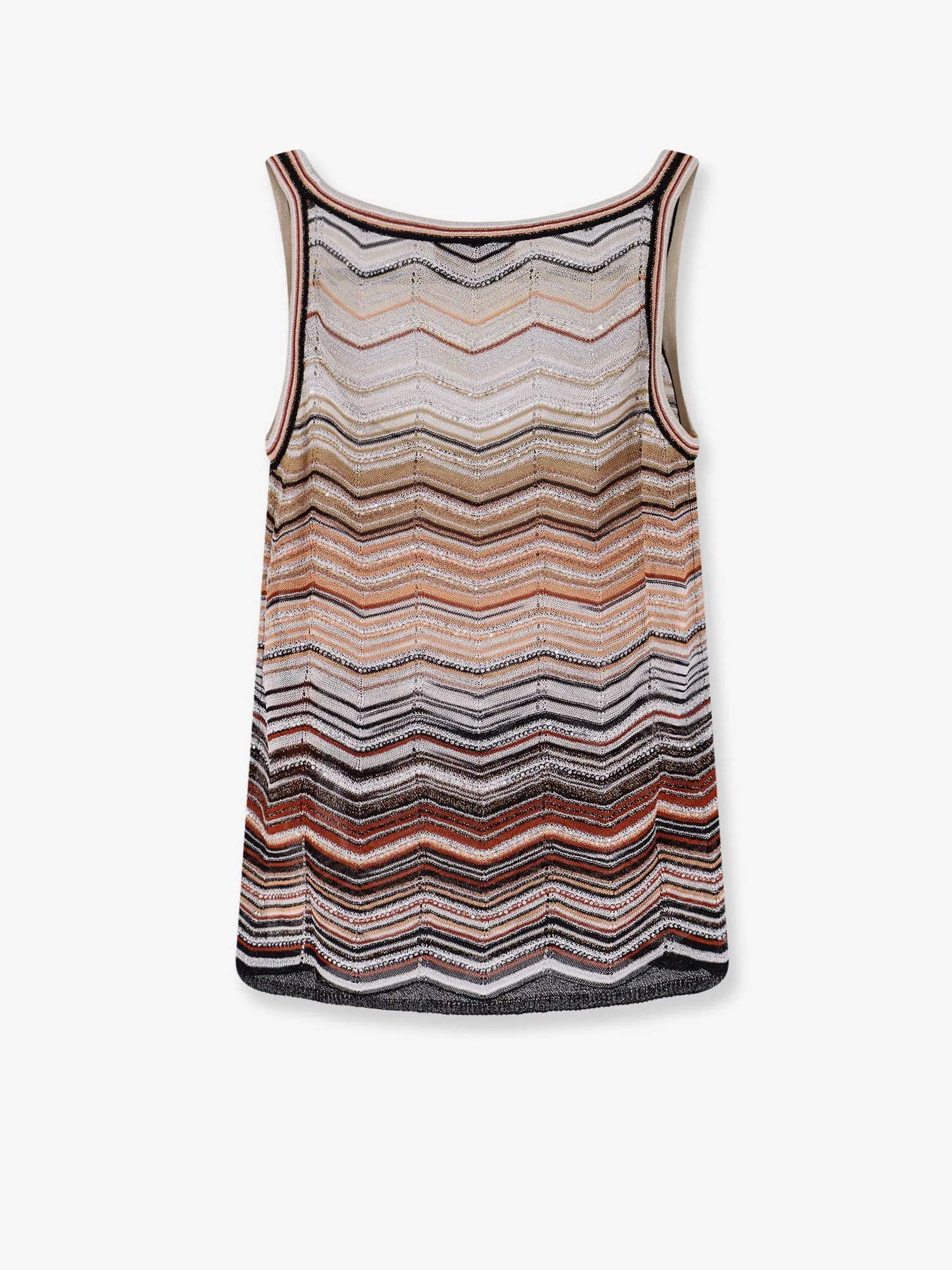 Viscose Tank Top with Chevron Pattern sold by Lord & Taylor product image thumbnail 2