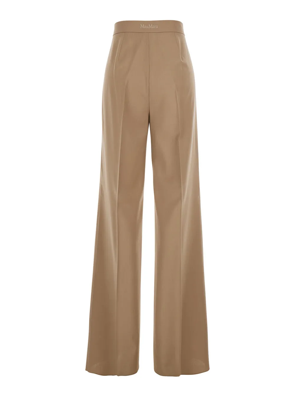 Beige Pants with Wide Leg and Logo sold by Lord & Taylor product image thumbnail 2