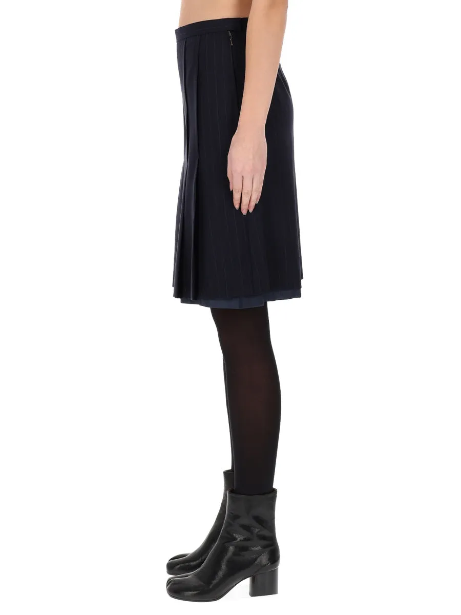 Wool Midi Skirt sold by Lord & Taylor product image thumbnail 3