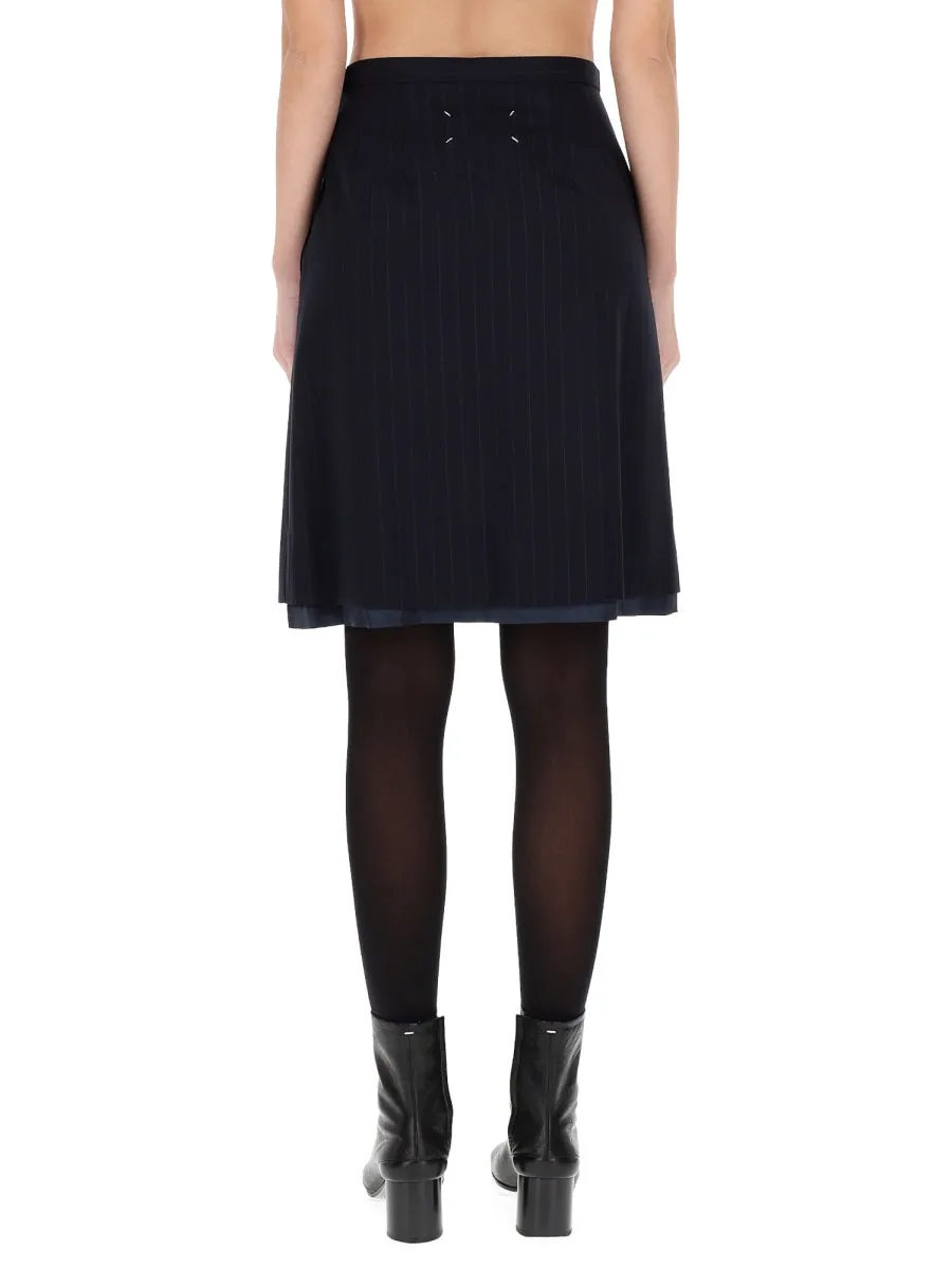 Wool Midi Skirt sold by Lord & Taylor product image thumbnail 4