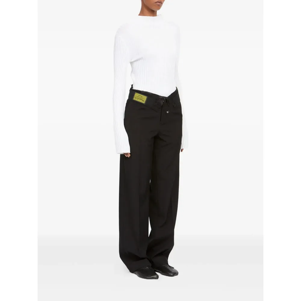 Tailored Trousers Straight Leg Black sold by Lord & Taylor product image thumbnail 2