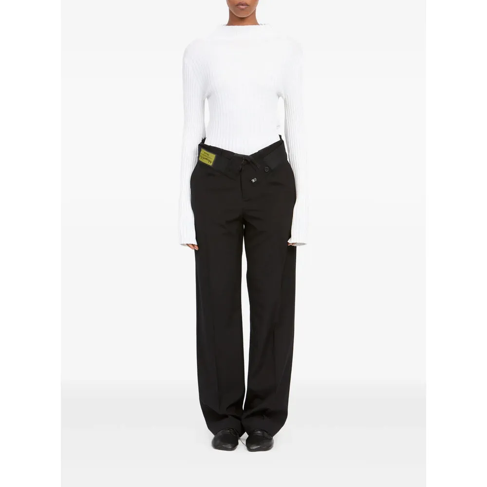 Tailored Trousers Straight Leg Black sold by Lord & Taylor product image thumbnail 3