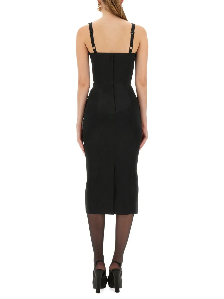 Satin Bustier Longuette Dress sold by Lord & Taylor product image thumbnail 2