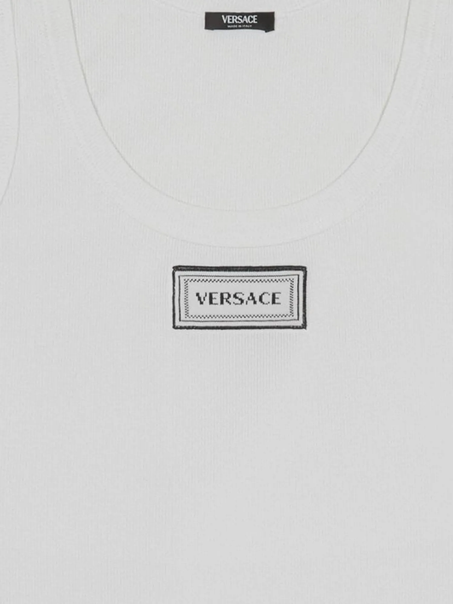 Stretch Cotton Tank Top with Logo sold by Lord & Taylor product image thumbnail 5