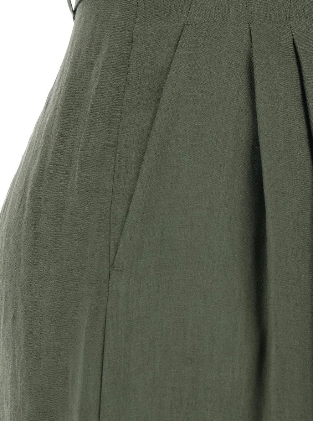 Trousers Materi Green Linen sold by Lord & Taylor product image thumbnail 3