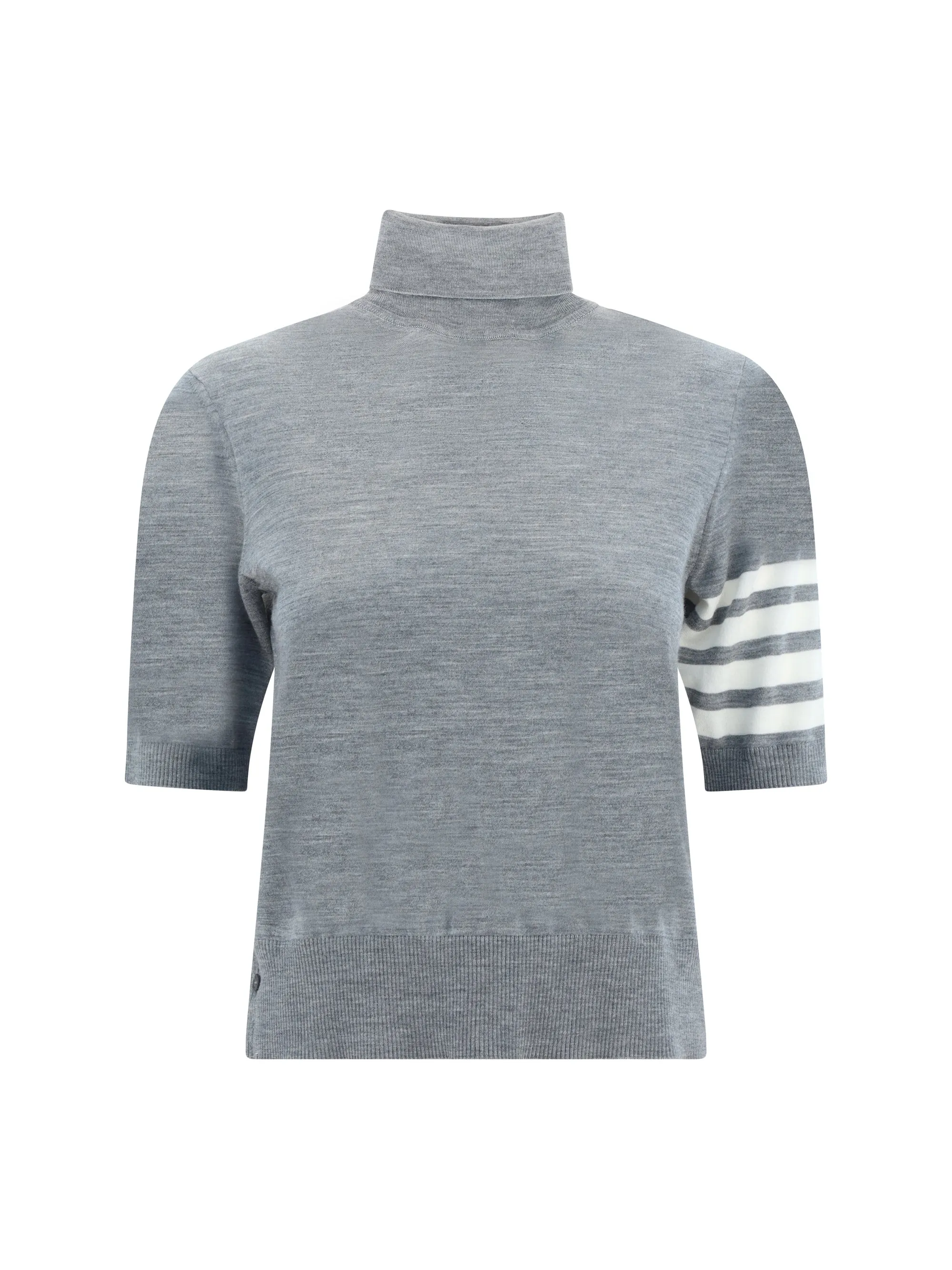 Turtleneck Sweater Virgin Wool Light Grey sold by Lord & Taylor