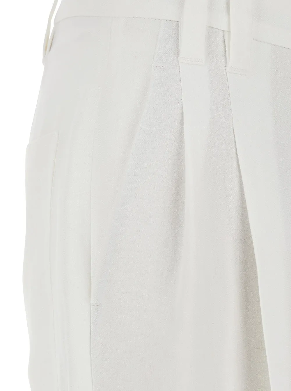 Trousers with Front Pleats — White sold by Lord & Taylor product image thumbnail 3