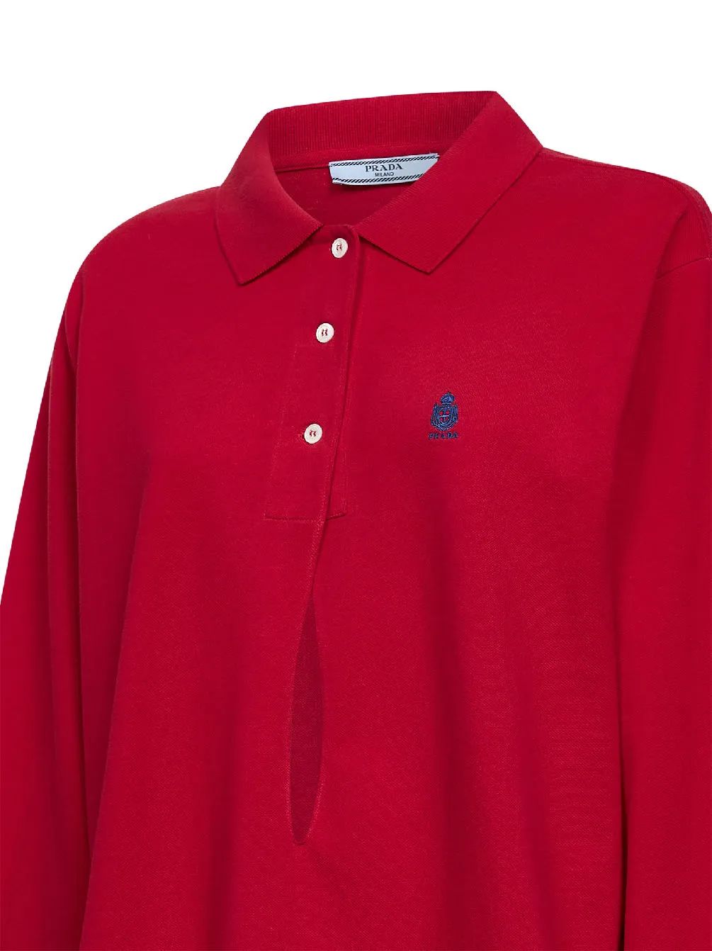 Polo Shirt Cotton Piqué Red sold by Lord & Taylor product image thumbnail 3