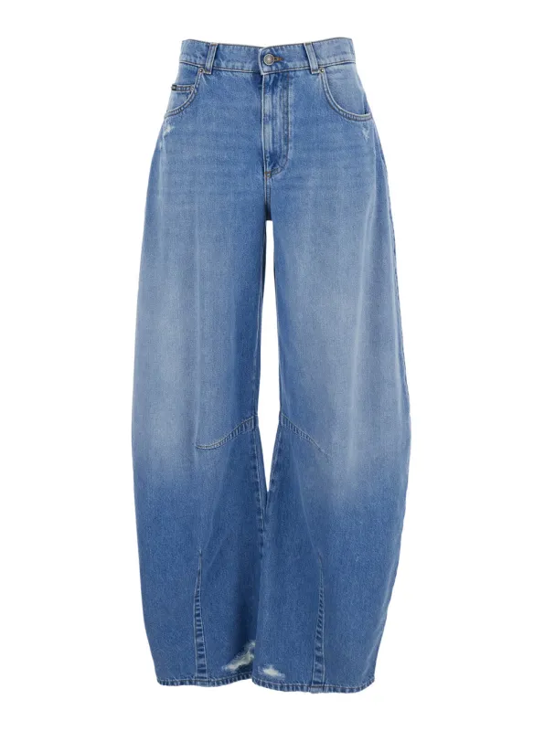 Jeans Balloon Effect Blue Denim made by Dolce & Gabanna