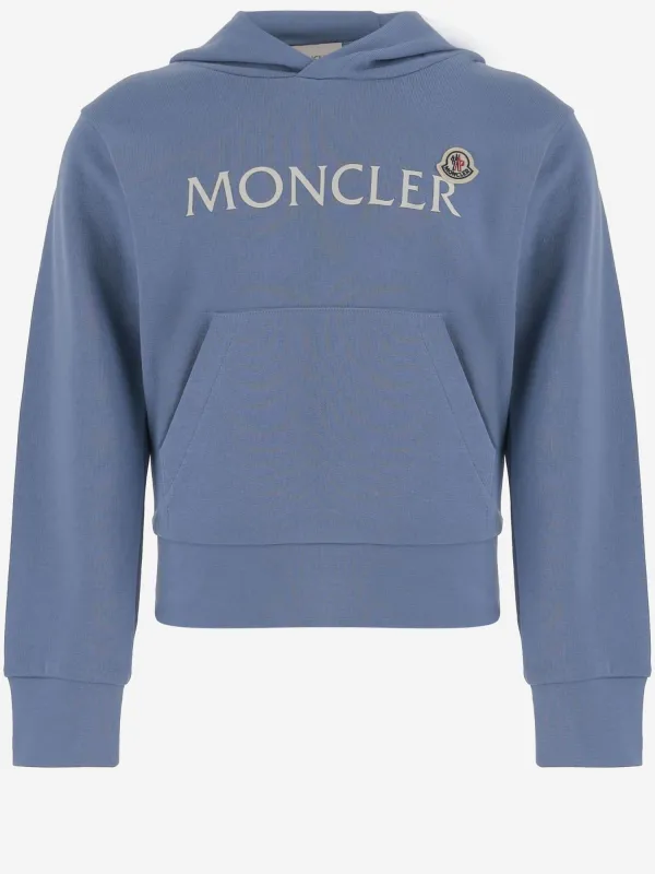 Cotton Hooded Sweatshirt made by Moncler