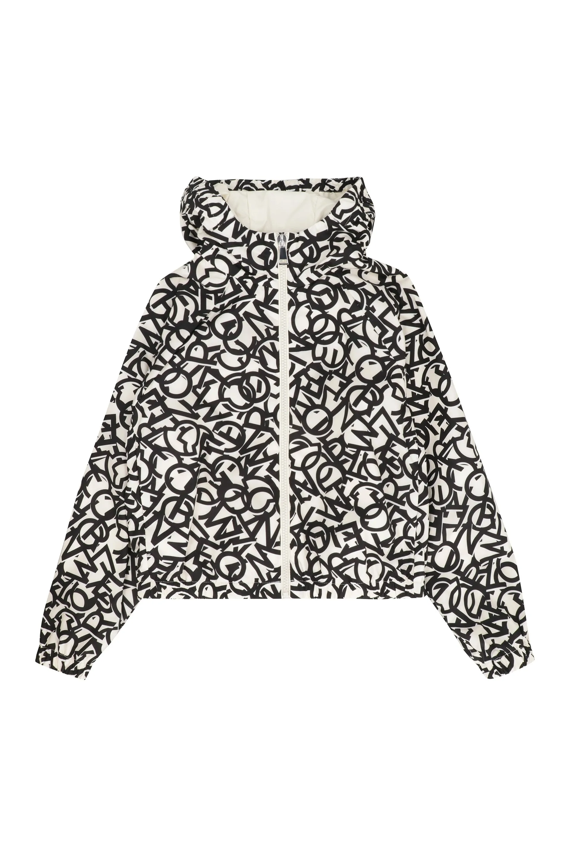 Hooded Raincoat Maisha White sold by Lord & Taylor