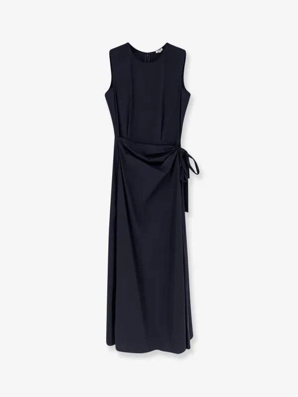 Cotton Blend Long Dress made by Aspesi