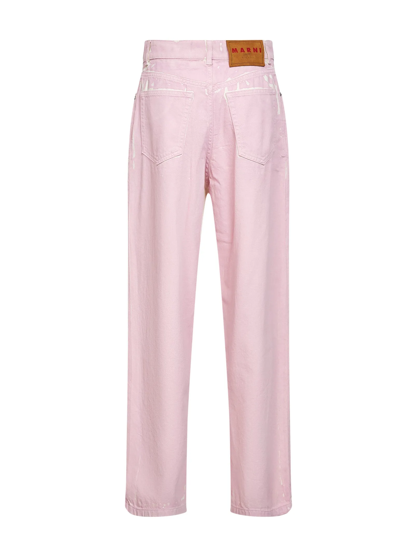 Pink Denim Straight-Leg Jeans sold by Lord & Taylor product image thumbnail 2