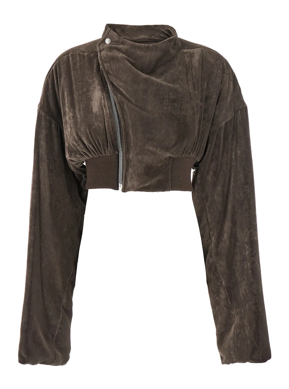 'Hollywood' Cropped Jacket with Zip Closure sold by Lord & Taylor
