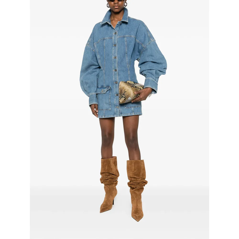 Sky Blue Dress with Front Flap Pockets sold by Lord & Taylor product image thumbnail 4