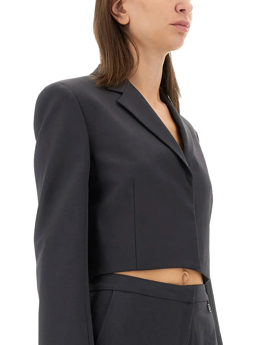 Cropped Black Jacket sold by Lord & Taylor product image thumbnail 3