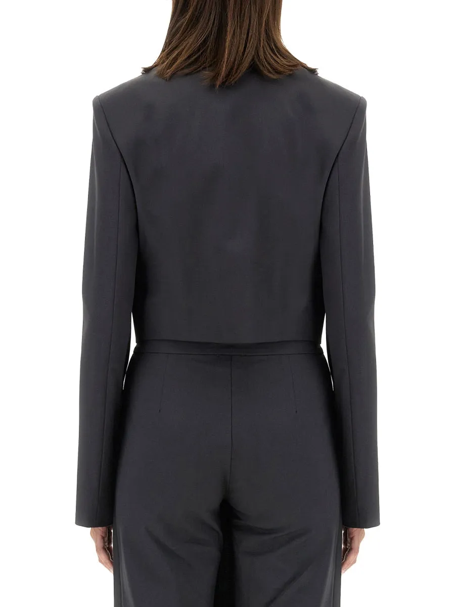 Cropped Black Jacket sold by Lord & Taylor product image thumbnail 2