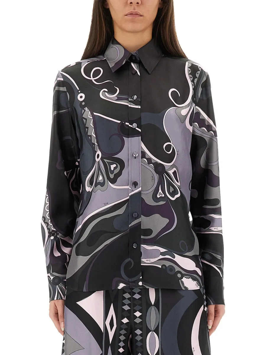 Orchid Print Shirt sold by Lord & Taylor