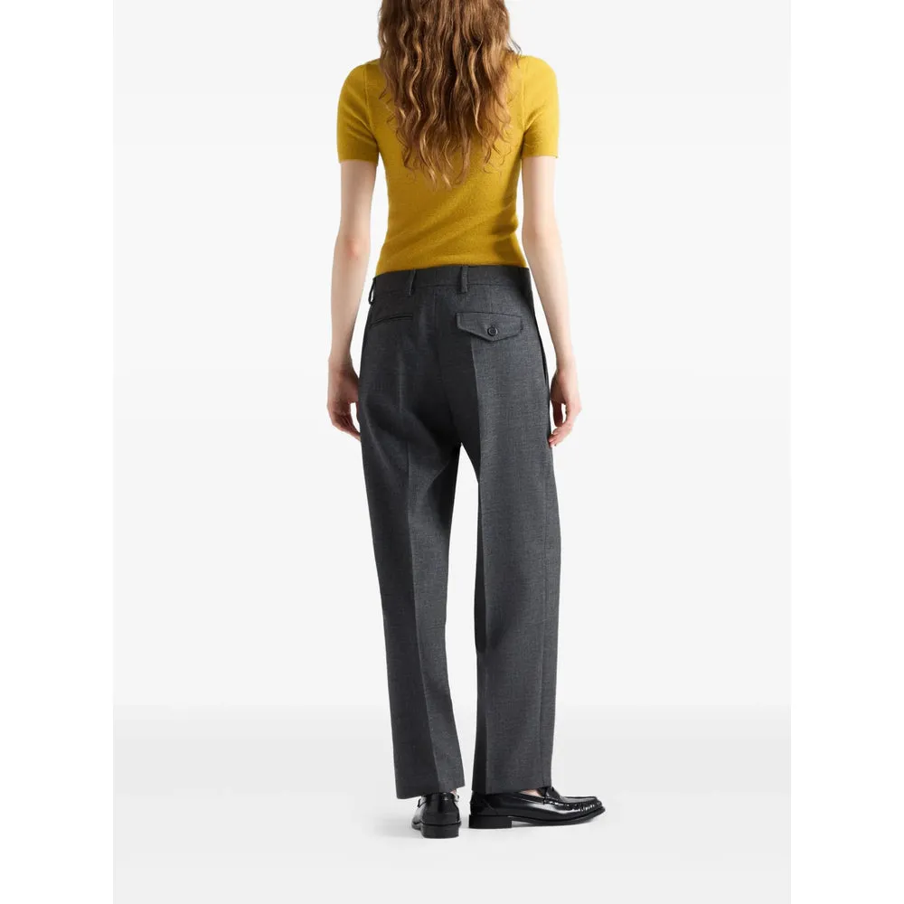 Tailored Pleated Trousers Grey sold by Lord & Taylor product image thumbnail 4