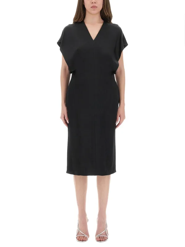 Midi Dress with Wing Sleeves made by Stella McCartney