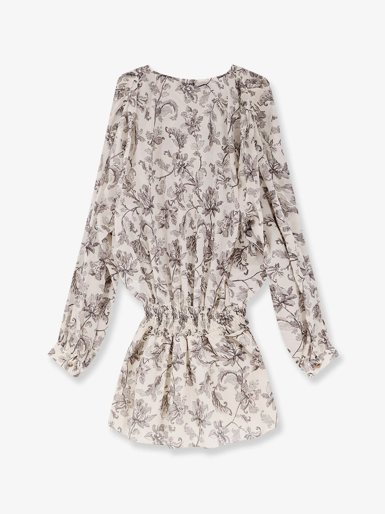Short Cotton Dress with Floral Pattern sold by Lord & Taylor product image thumbnail 4