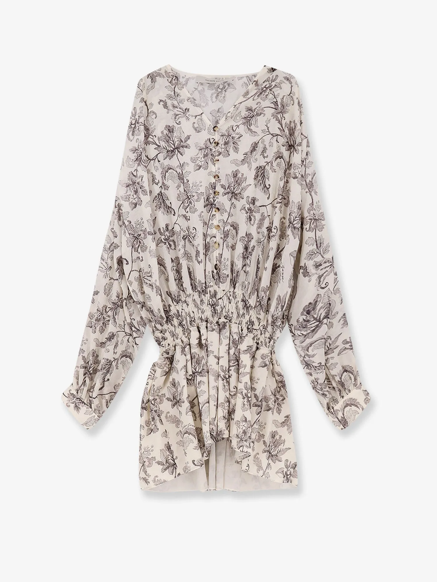 Short Cotton Dress with Floral Pattern sold by Lord & Taylor
